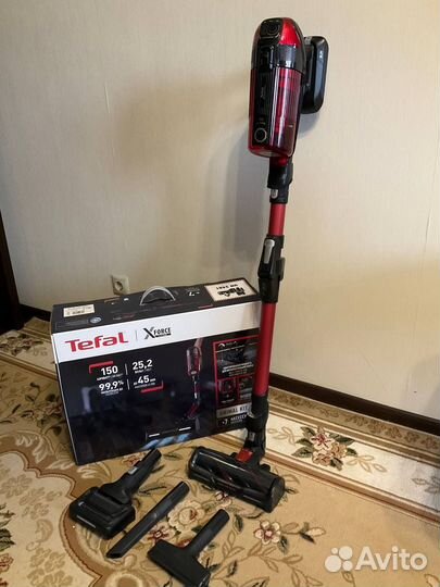 Беспроводной пылесос tefal x-force flex 12.60