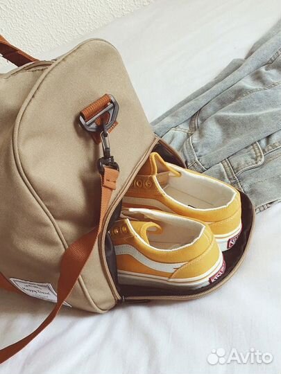 Сумка дорожная спортивная с отделением для обуви