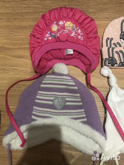 Детские шапочки для девочек