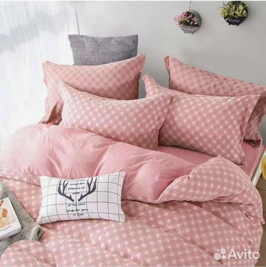 Постельное белье из вареного хлопка. Премиум