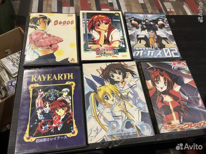 Аниме из Японии диски оригинал