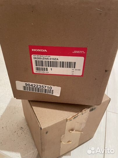 Комплект приборов Honda 06300-zw5-010za