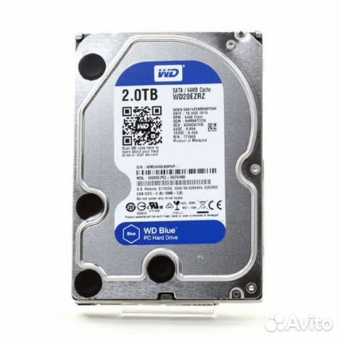 Жесткий диск wd blue 2tb