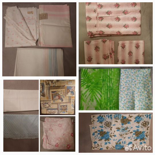 Постельное белье СССР новое лен и х/б