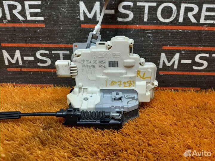 Замок двери задний левый Audi Q7 4LB BHK 2009