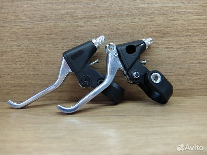 Ручки/рычаг тормоза комплект, пластик/алюминий