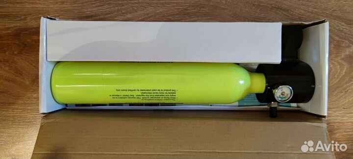 Резервный кислородный баллон для дайвинга