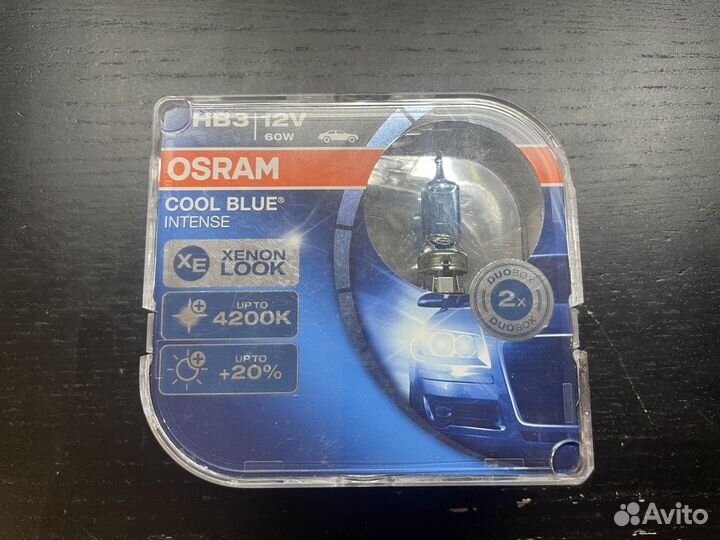 Лампа 12v Hb3 60w P20d Osram Cool Blue Intense 2