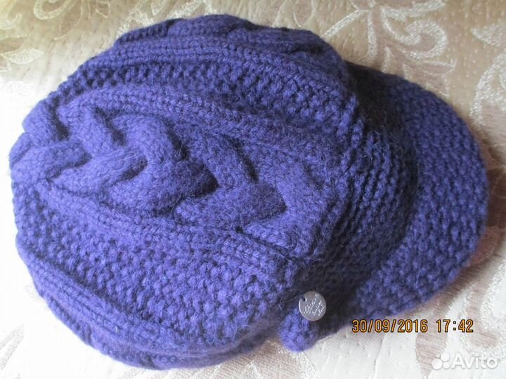 Кепка женская вязаная