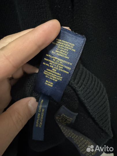 Джемпер мужской Polo Ralph Lauren оригинал