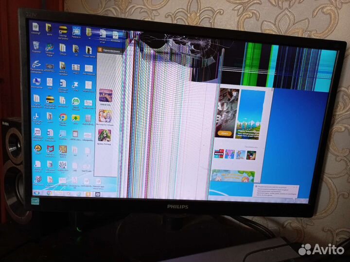 Монитор на запчасти