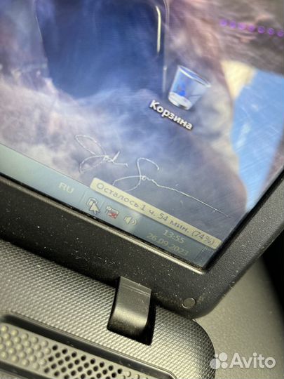 Ноутбук Toshiba (4Gb, 500 HDD)