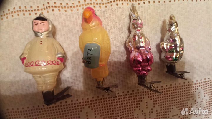 Елочные игрушки СССР