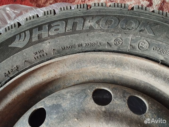 Hankook Winter I'Pike RS W419 155/65 R13 на штампа