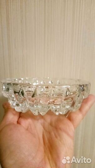 Пепельница хрустальная СССР