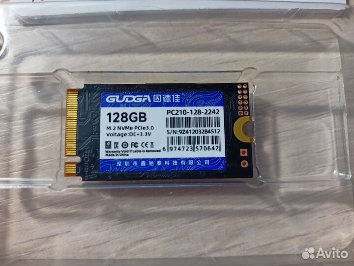 Ssd m2 nvme 128gb 2242