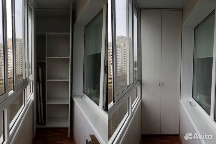 Шкаф на балкон индивидуальный подход