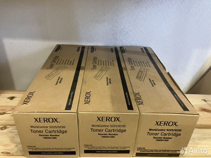 Картриджи Xerox 106R01305 оригинал (есть безнал)