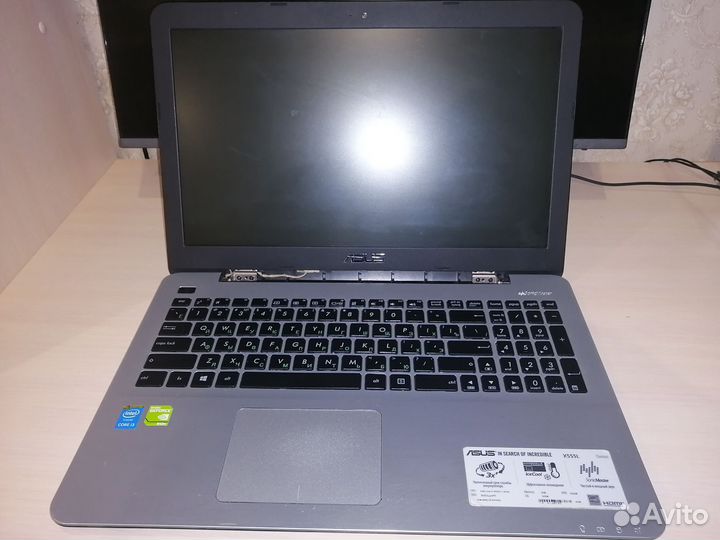 Ноутбук asus X555ln (i3, 4gb ram, 840m, ssd 240gb)
