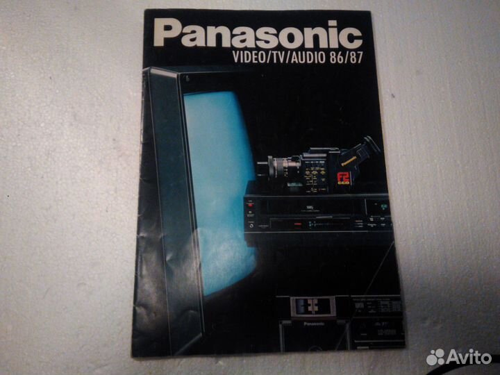 Генеральный каталог Panasonic video-audio 86-87 гг