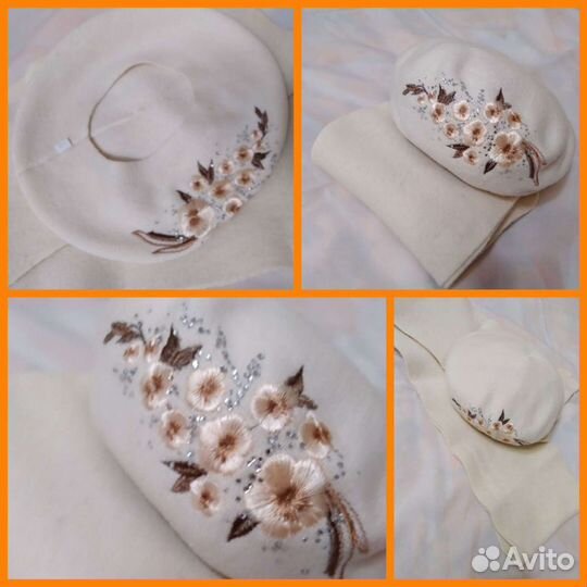 Береты,шарфы, комплекты