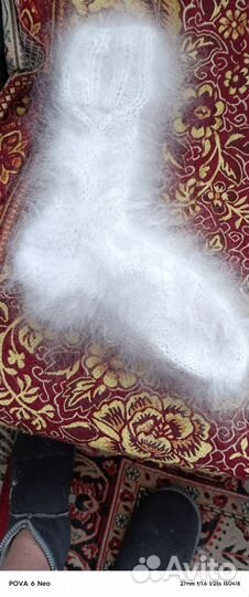 Носки пуховые 36-39