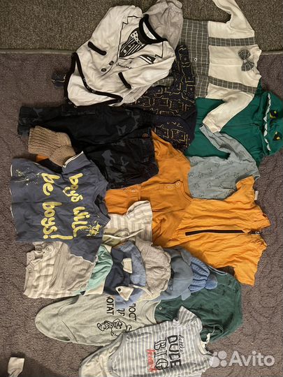 Пакет вещи на мальчиков 56до 74размера