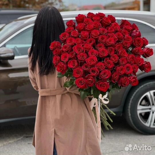 Высокие розы 140 см