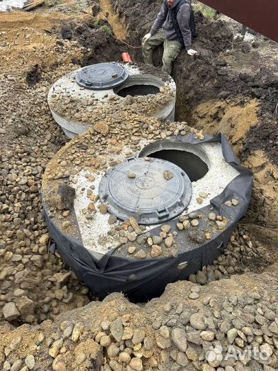 Септик из жб колец