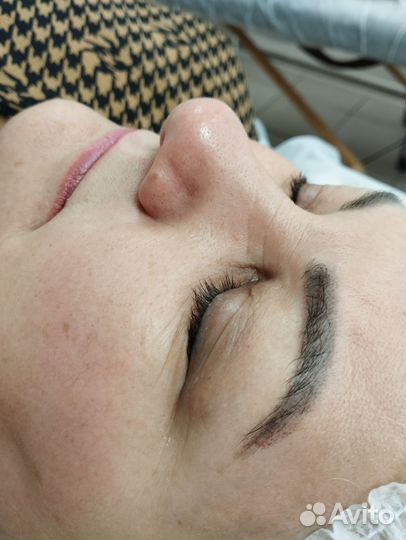 Ламинирование ресниц и бровей