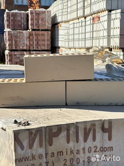 Кирпич облицовочный имбирь