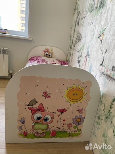 Кровать детская 160*80 с матрасом Орматек