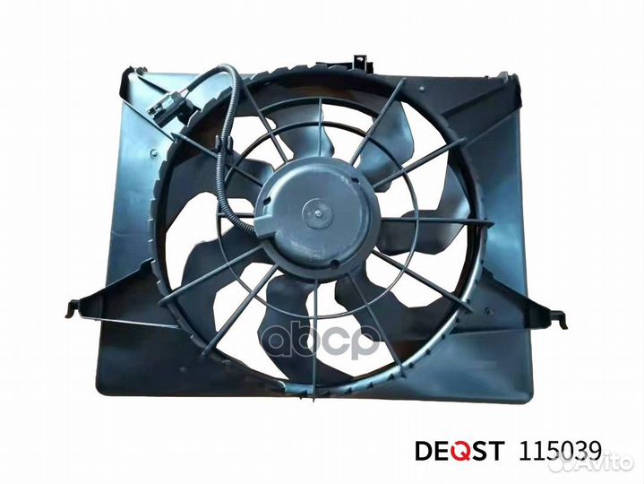 Вентилятор радиатора двигателя hyundai santa FE