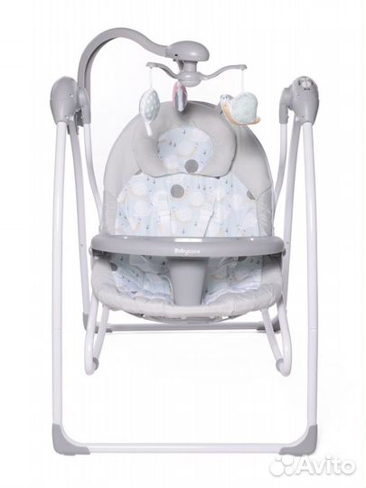 Babycare Электрокачели IcanFly 2в1 с адаптером Gre