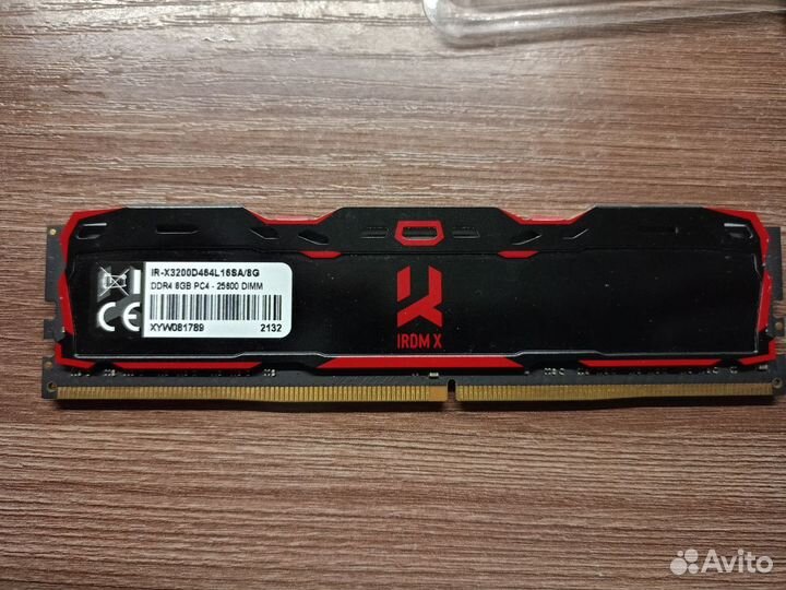 Goodram iridium 8gb ddr4 3200mhz