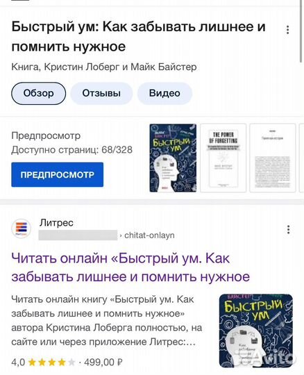 Книга Быстрый ум, Кристин Лоберг / Майк Байстер