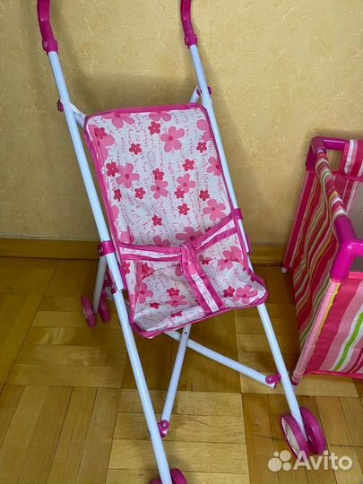 Коляска+Манеж-Кроватка для кукол