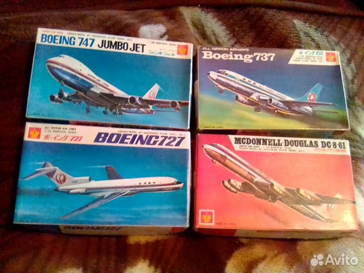 Papитетные сборные модели самолётов crown