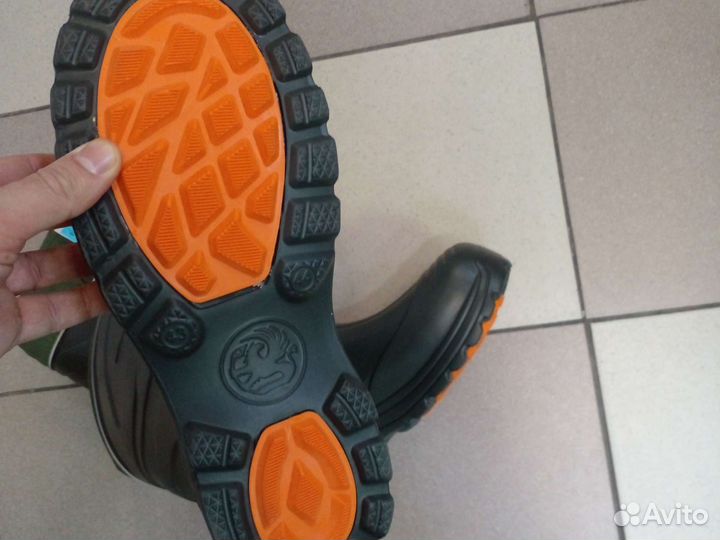 Сапоги мужские из термополиуретана до -15С