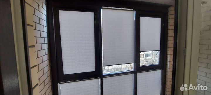 Рулонные шторы с направляющими