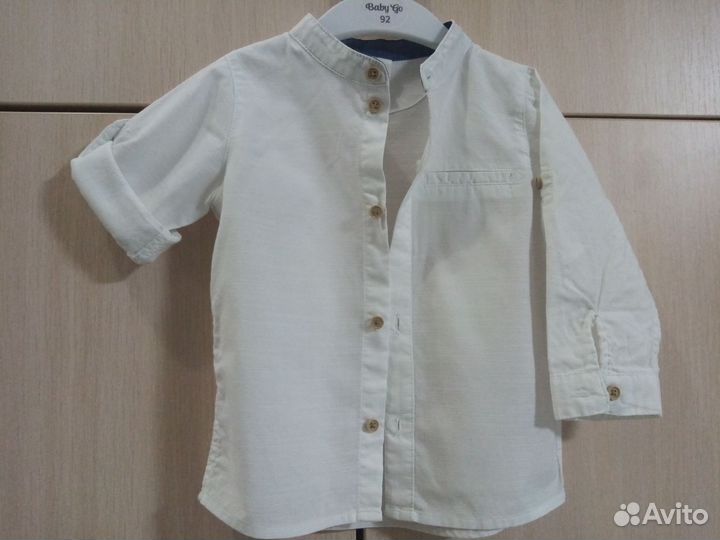 Рубашка для мальчика белая Hm