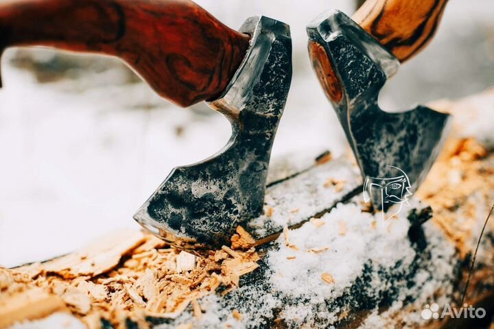 Кованый топор Кулачный Крад