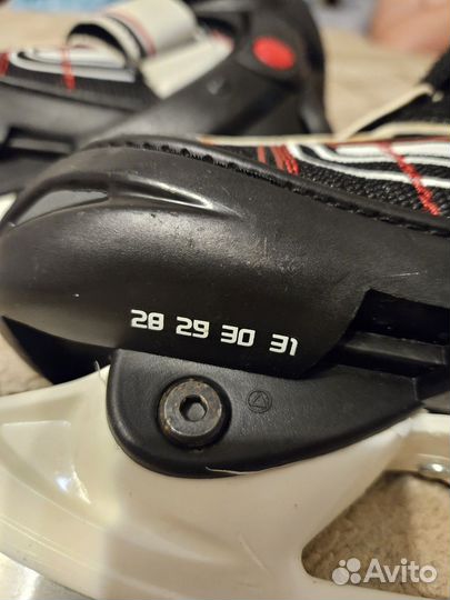 Коньки для мальчика 28р-31р раздвижные