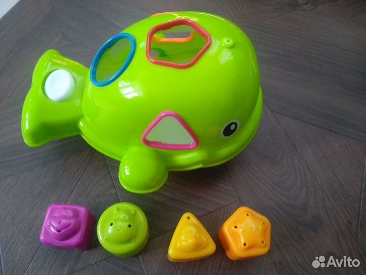 Кит-сортер и книжка для купания