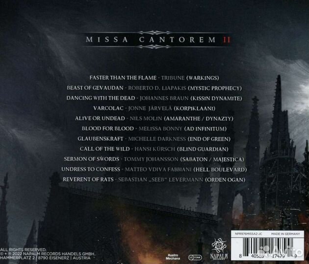 Powerwolf - Missa Cantorem II (1 CD)