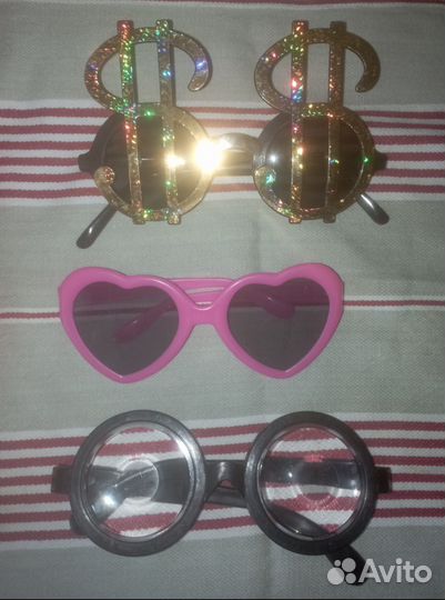 Очки солнечные детские разные