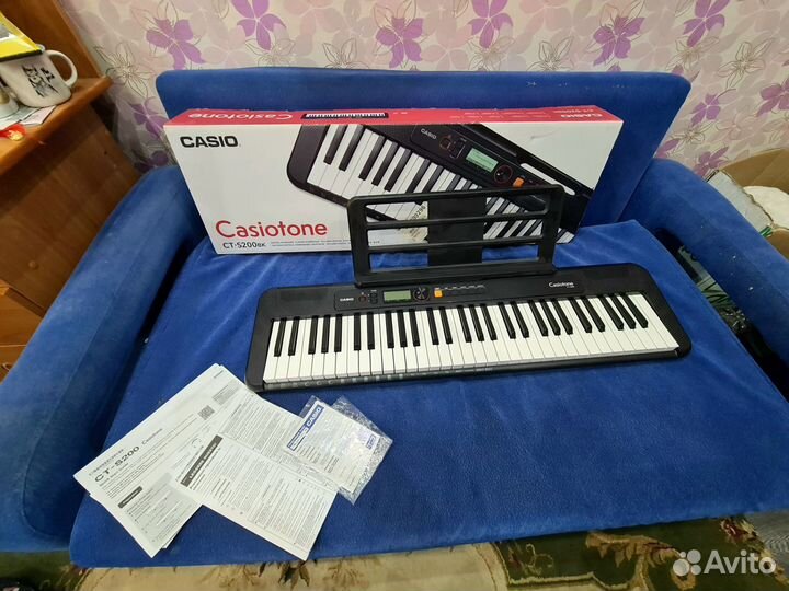 Синтезатор casio ct-s200bk