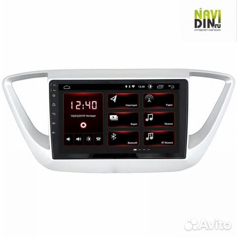 Магнитола Incar 2402 Hyundai Solaris 16+