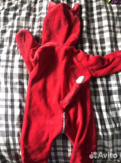 Кигуруми Красная лиса на 90см