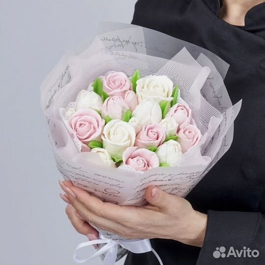 Съедобные букеты для женщин